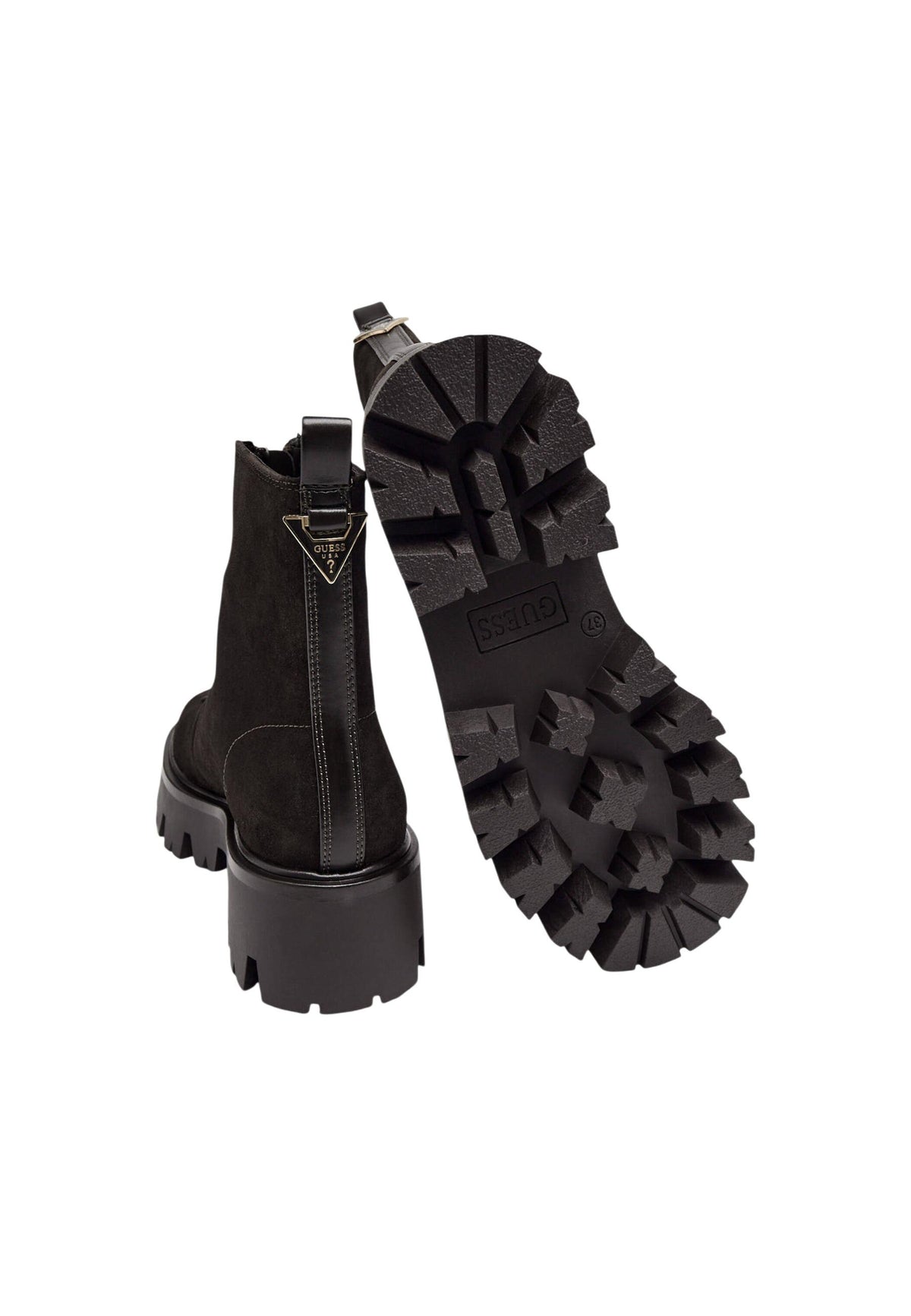 Bottes Guess couleur marron — vue 3