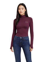 T-shirt Guess couleur bordeaux