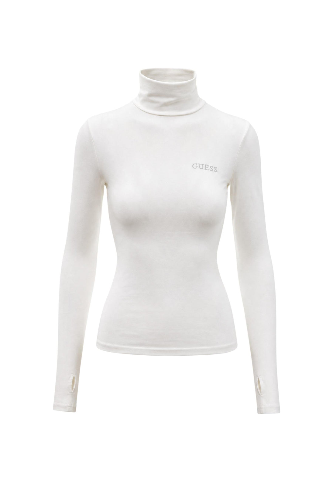 T-shirt Guess couleur blanc — vue 3