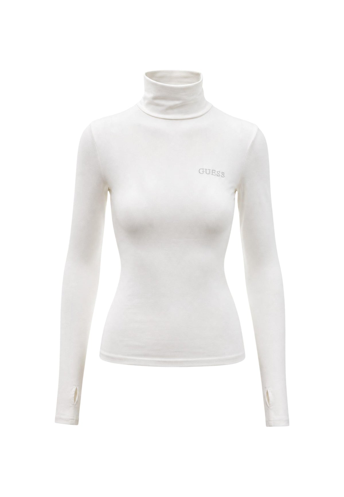 T-shirt Guess couleur blanc — vue 3