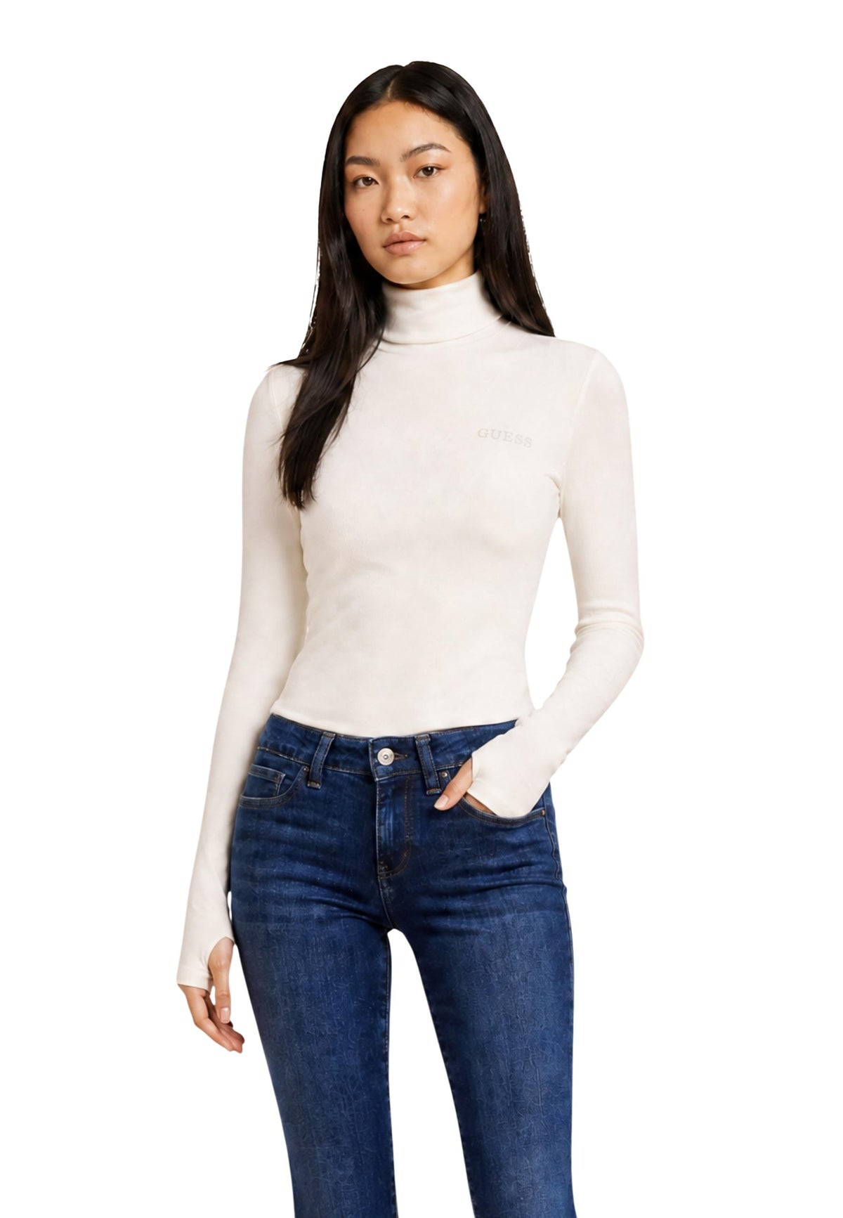 T-shirt Guess couleur blanc