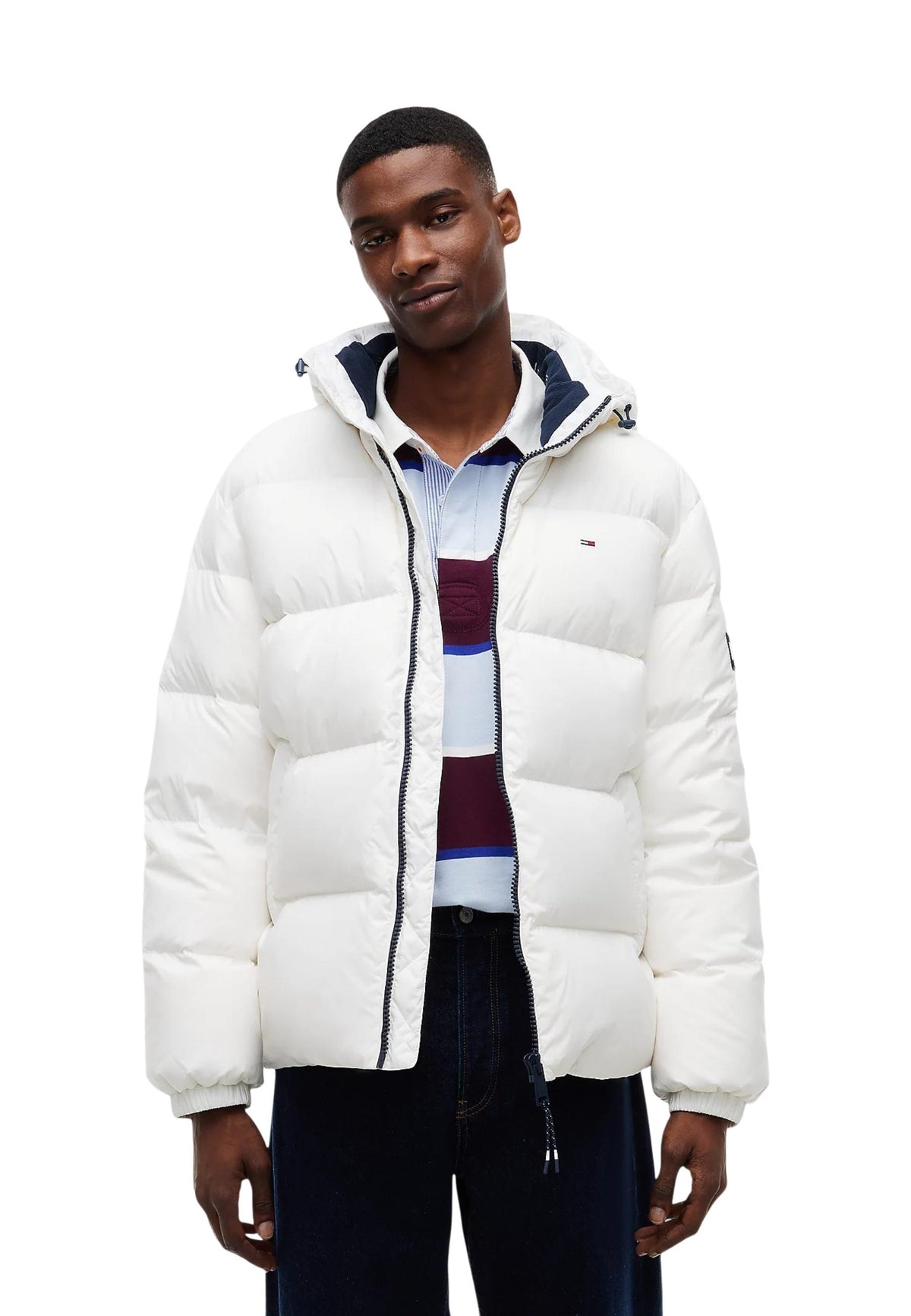 Veste Tommy Hilfiger Jeans couleur blanc