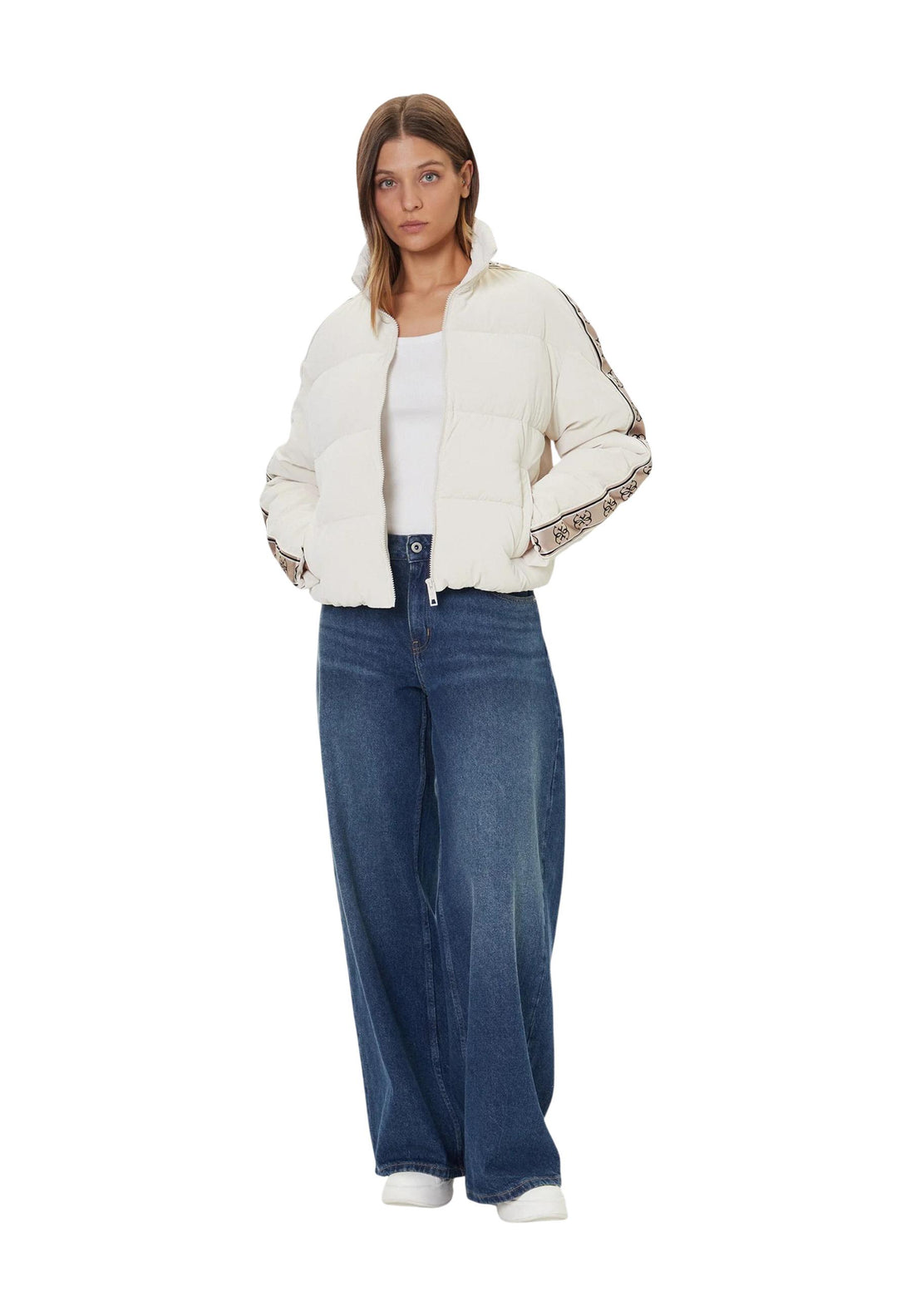 Veste Guess Active couleur beige — vue 5