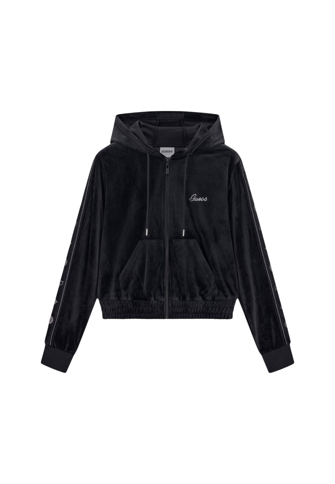 Sweat Guess Active couleur noir — vue 5