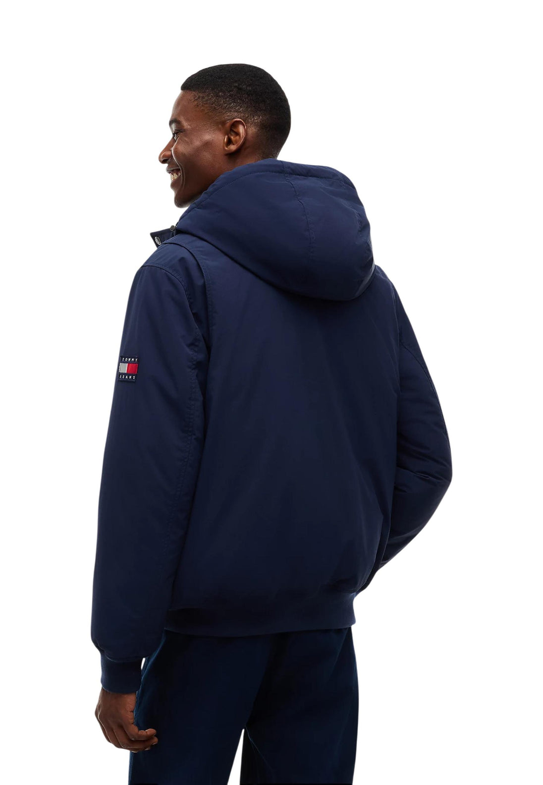 Veste Tommy Hilfiger Jeans couleur bleu — vue 4