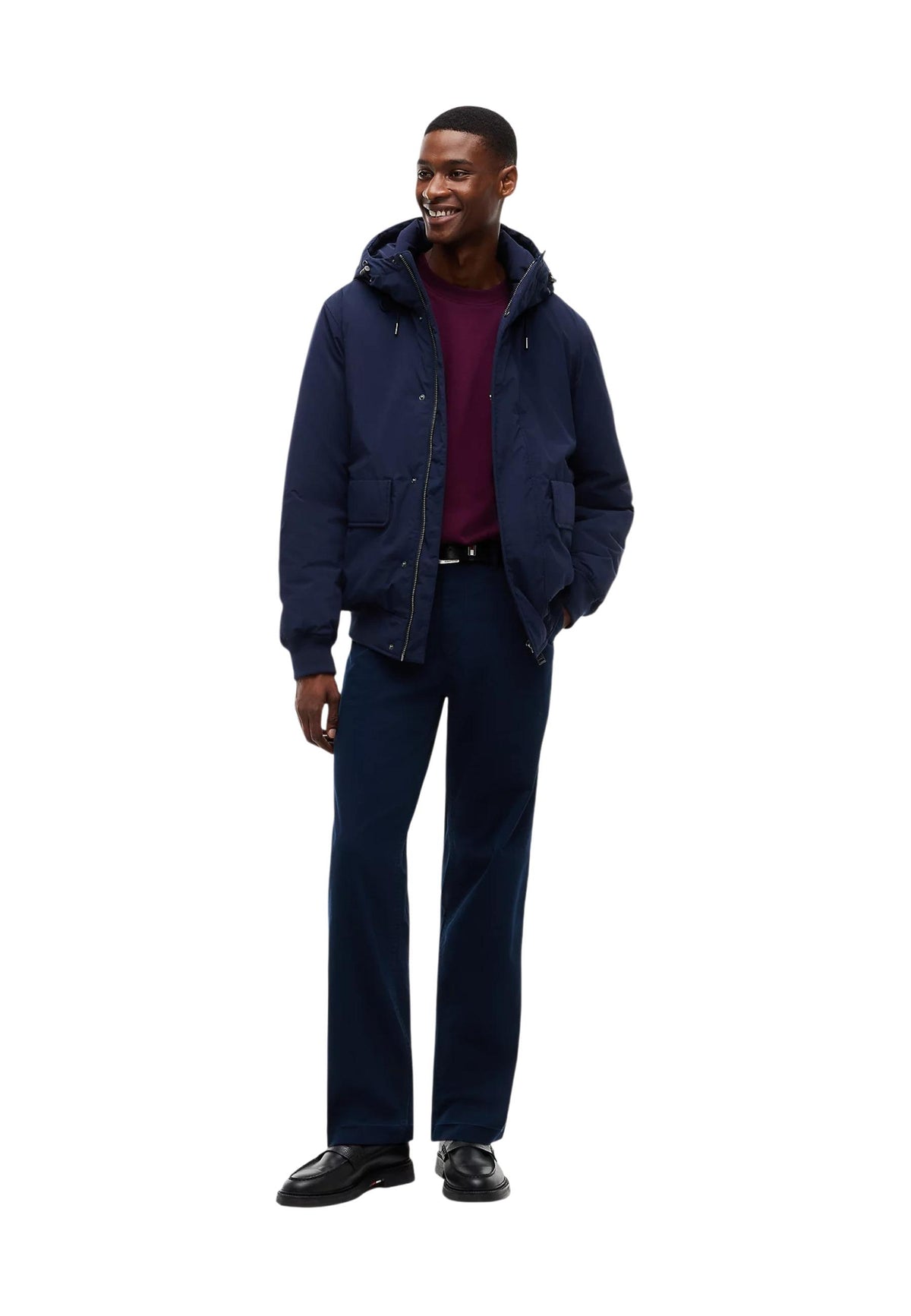 Veste Tommy Hilfiger Jeans couleur bleu — vue 2