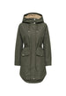 Manteau Jacqueline De Yong couleur vert — vue 3