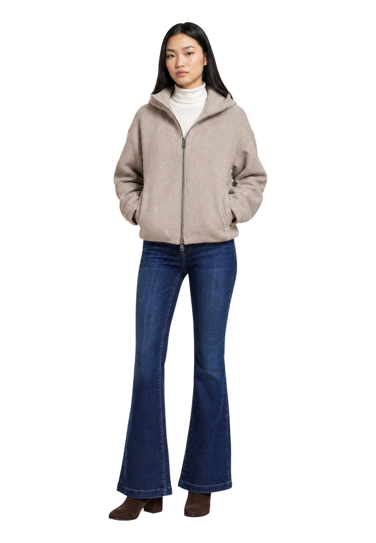 Veste Choral couleur beige — vue 2