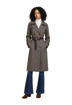 Manteau Choral couleur marron — vue 3