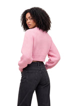 Pull Tommy Hilfiger Jeans couleur rose — vue 4