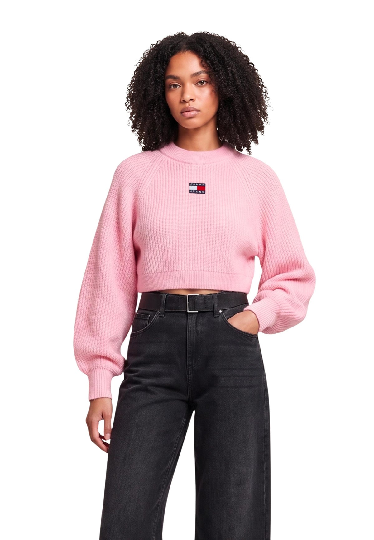 Pull Tommy Hilfiger Jeans couleur rose