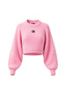 Pull Tommy Hilfiger Jeans couleur rose — vue 2