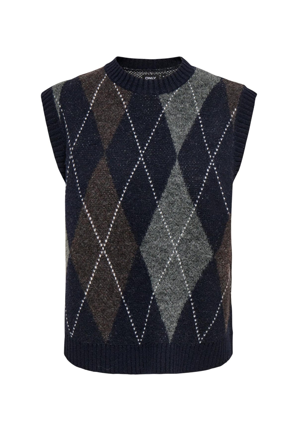 Gilet Only couleur bleu — vue 3