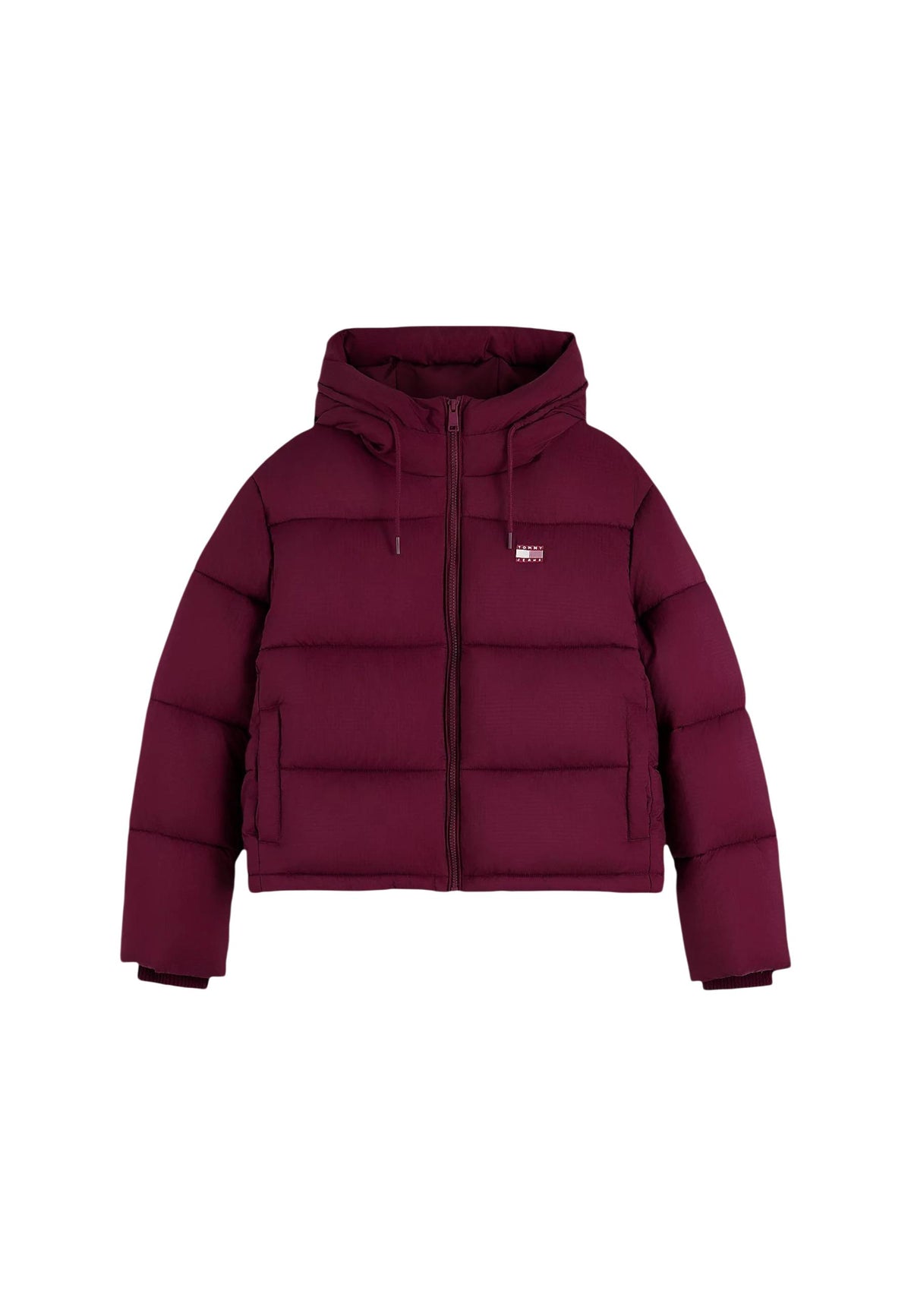 Veste Tommy Hilfiger Jeans couleur bordeaux — vue 5