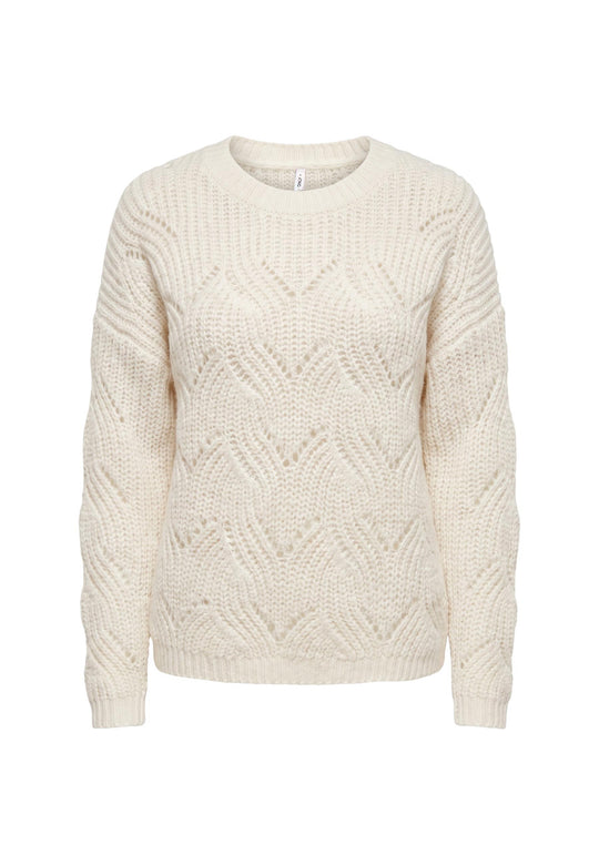 Pull Only couleur blanc — vue 2