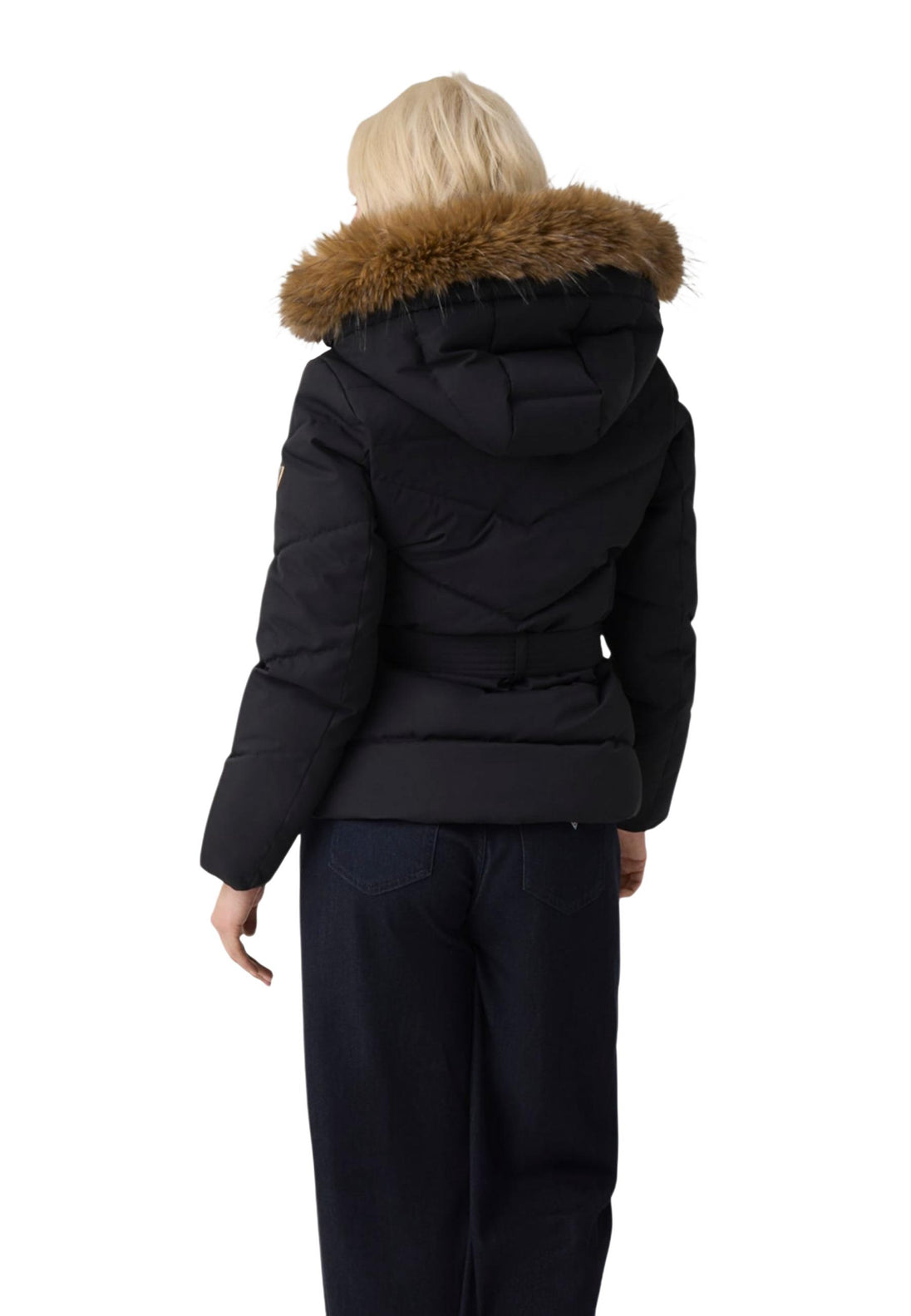 Veste Guess couleur noir — vue 5