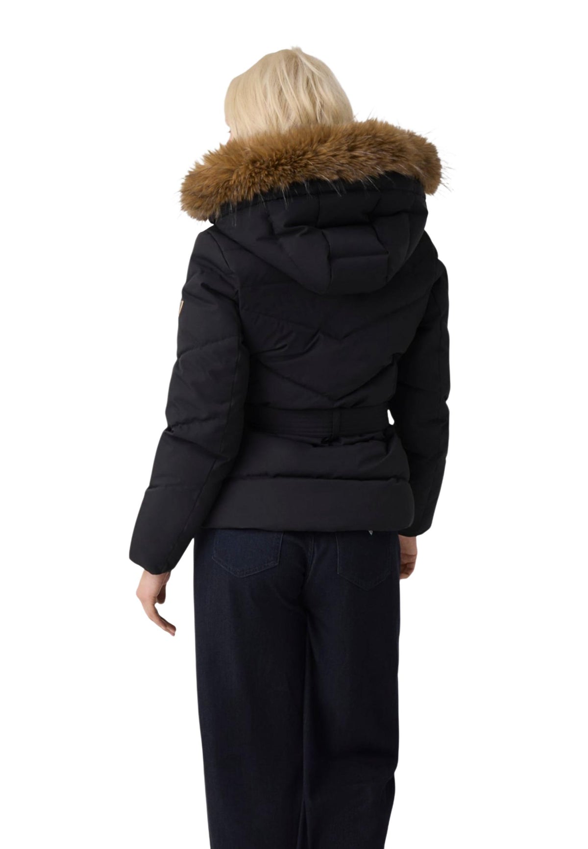 Veste Guess couleur noir — vue 5