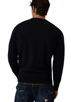 Pull Guess couleur noir — vue 3
