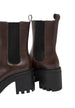 Bottes Calvin Klein couleur marron — vue 5