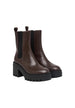 Bottes Calvin Klein couleur marron — vue 2