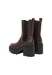 Bottes Calvin Klein couleur marron — vue 3
