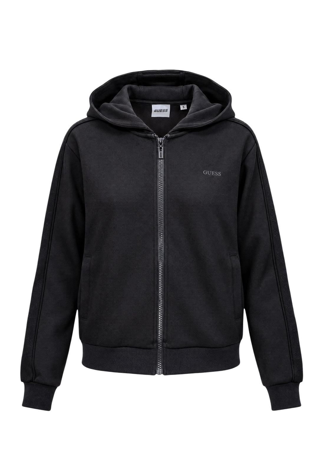 Sweat Guess couleur noir — vue 3