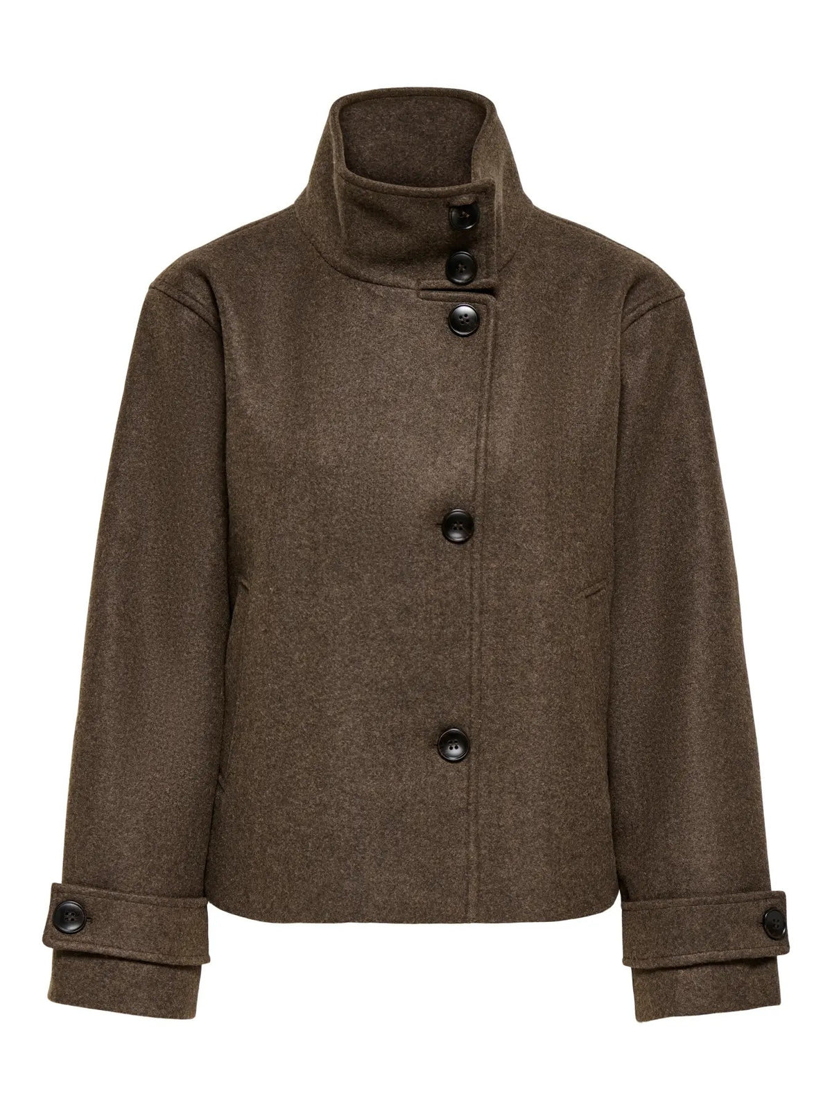 Manteau Only couleur marron