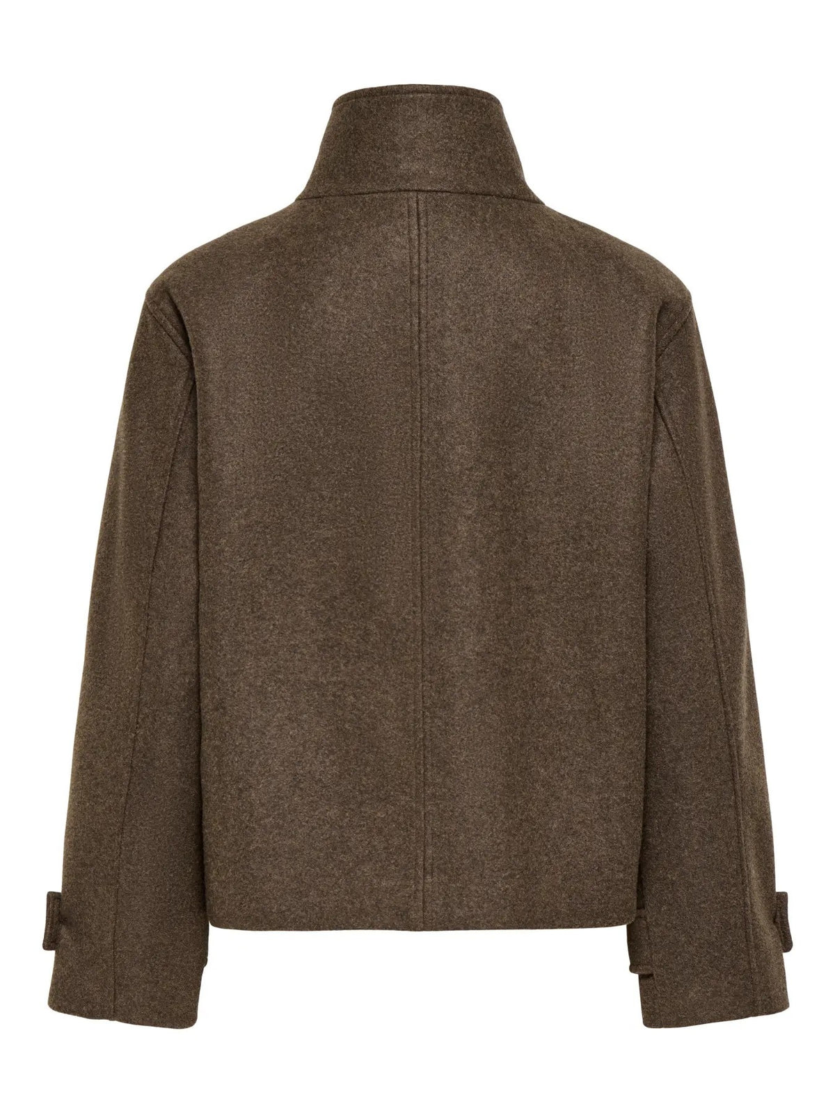 Manteau Only couleur marron — vue 2