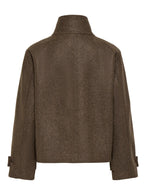 Manteau Only couleur marron — vue 2