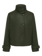 Manteau Only couleur vert — vue 6