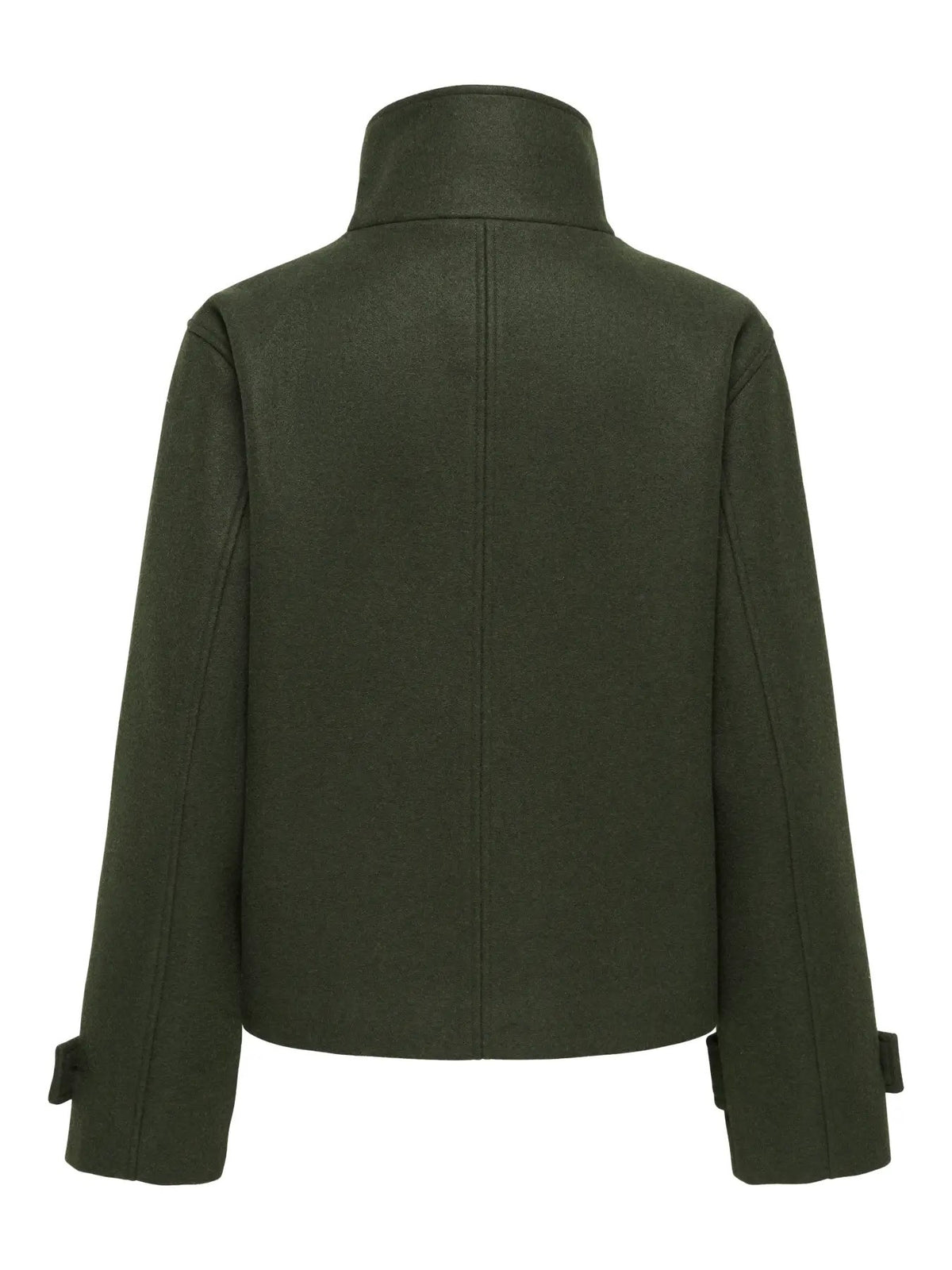 Manteau Only couleur vert — vue 7
