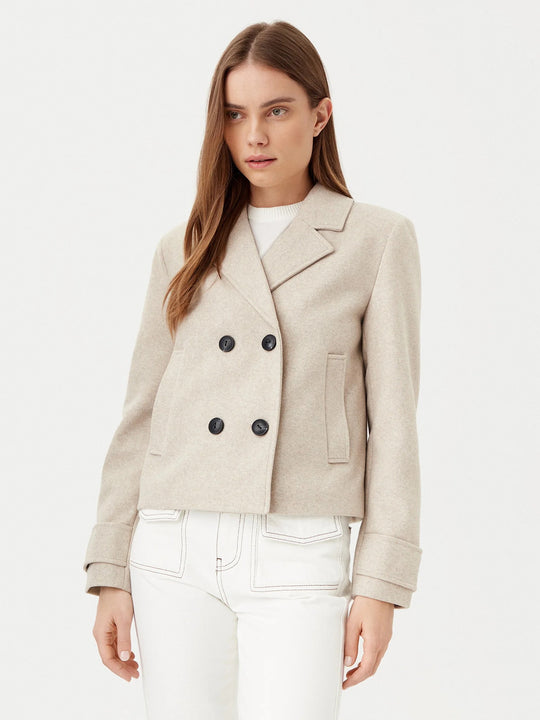 Manteau Only couleur beige