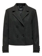 Manteau Only couleur gris — vue 6