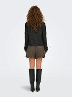 Manteau Only couleur gris — vue 2