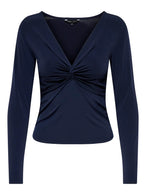 T-shirt Only couleur bleu — vue 5