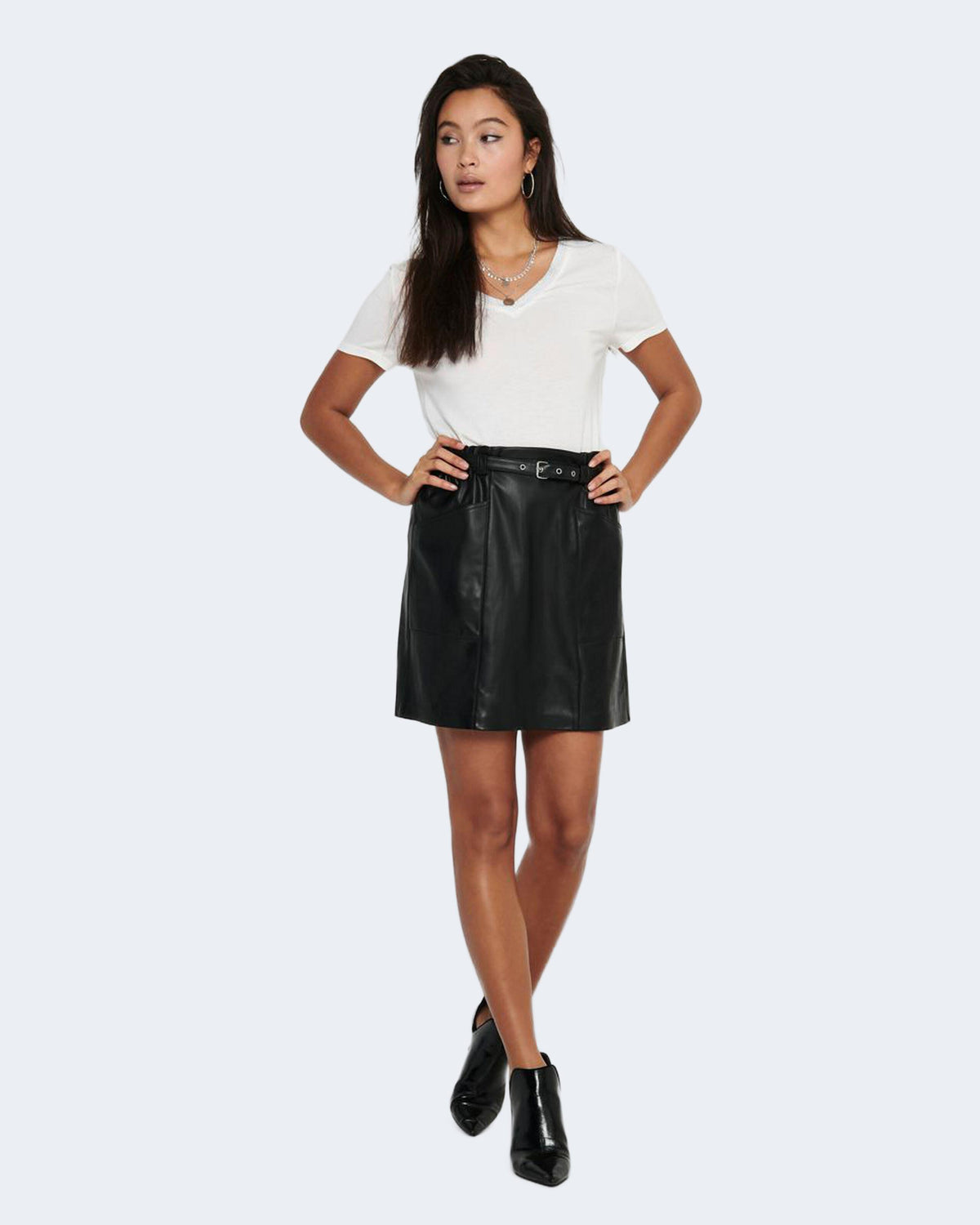 Jupe Only couleur noir — vue 5