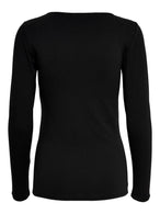 T-shirt Only couleur noir — vue 2