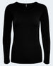 T-shirt Only couleur noir — vue 5