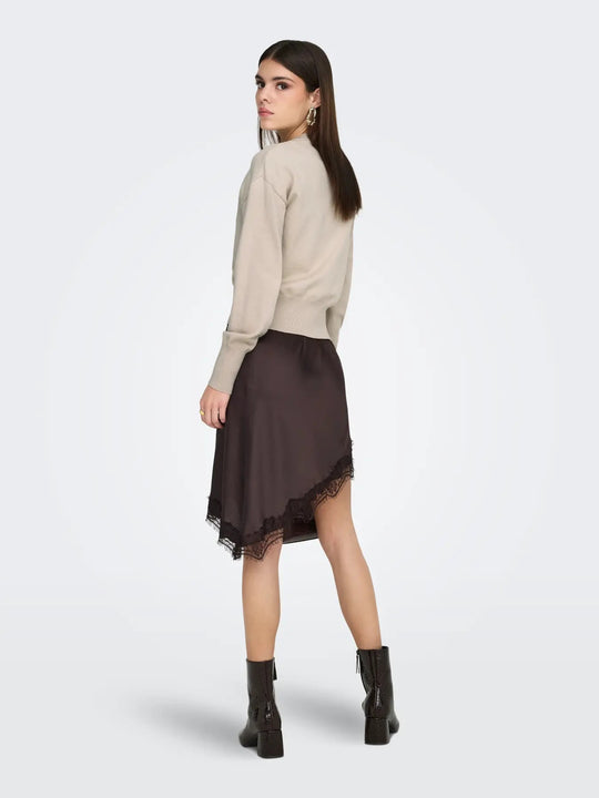 Cardigan Only couleur beige — vue 2