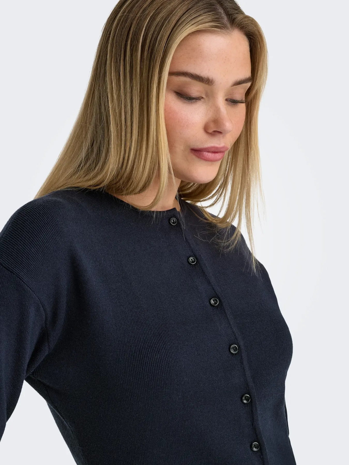 Cardigan Only couleur bleu — vue 4
