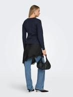 Cardigan Only couleur bleu — vue 2
