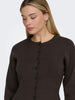 Cardigan Only couleur marron — vue 4