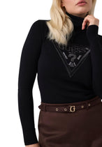 Pull Guess couleur noir — vue 3