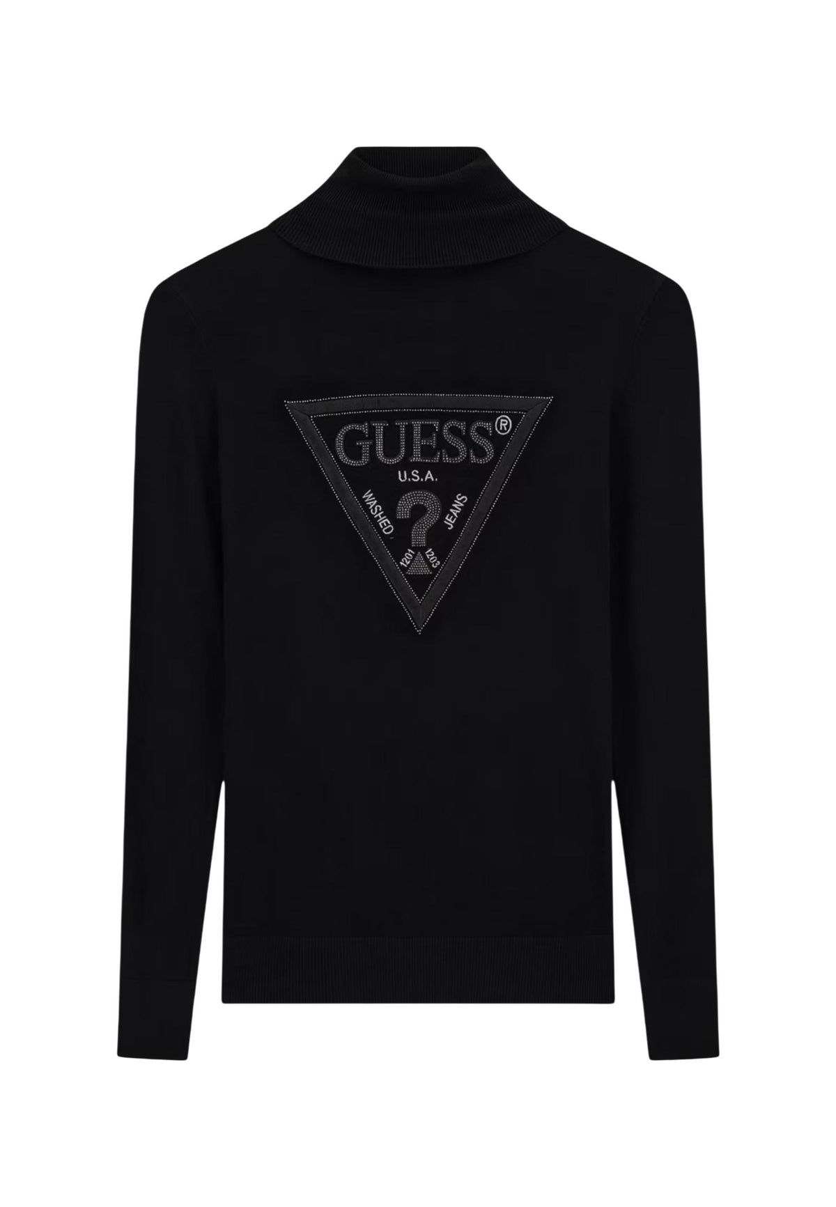 Pull Guess couleur noir — vue 5