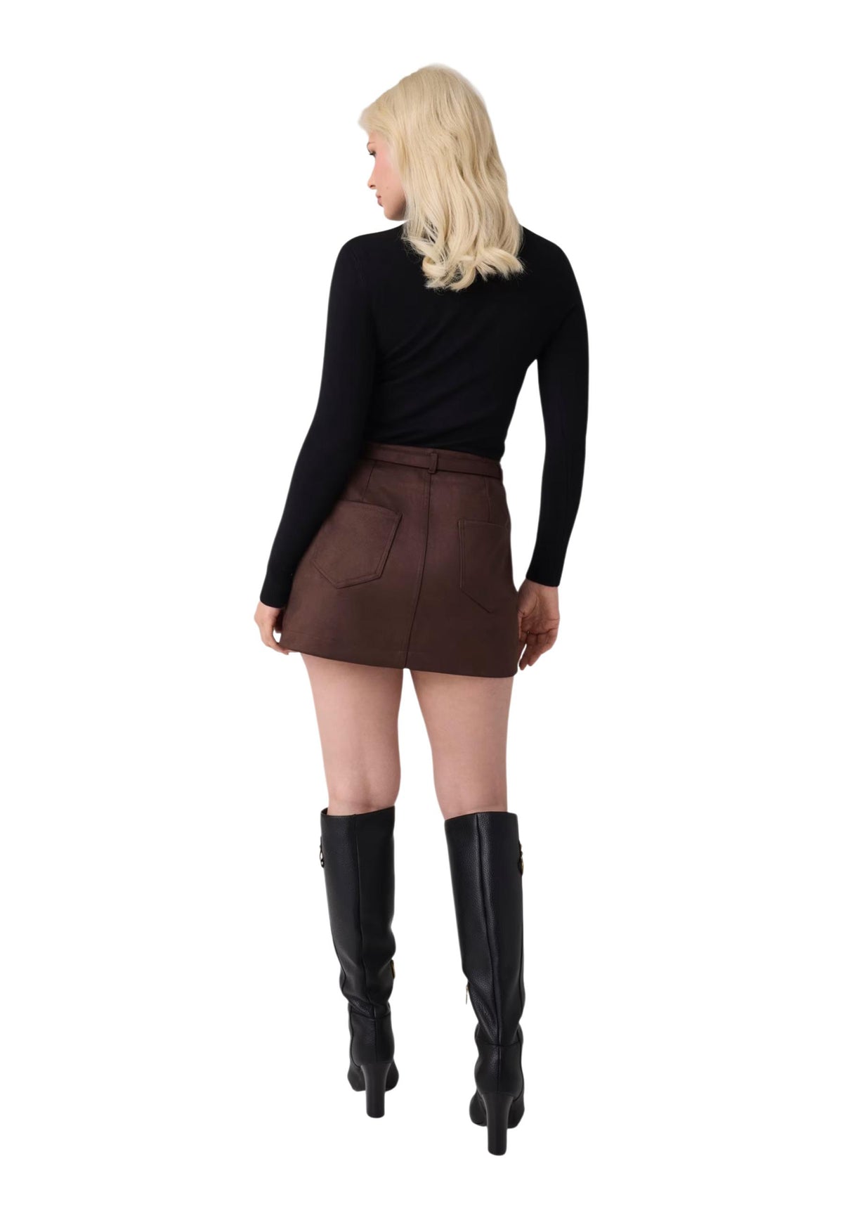 Pull Guess couleur noir — vue 4