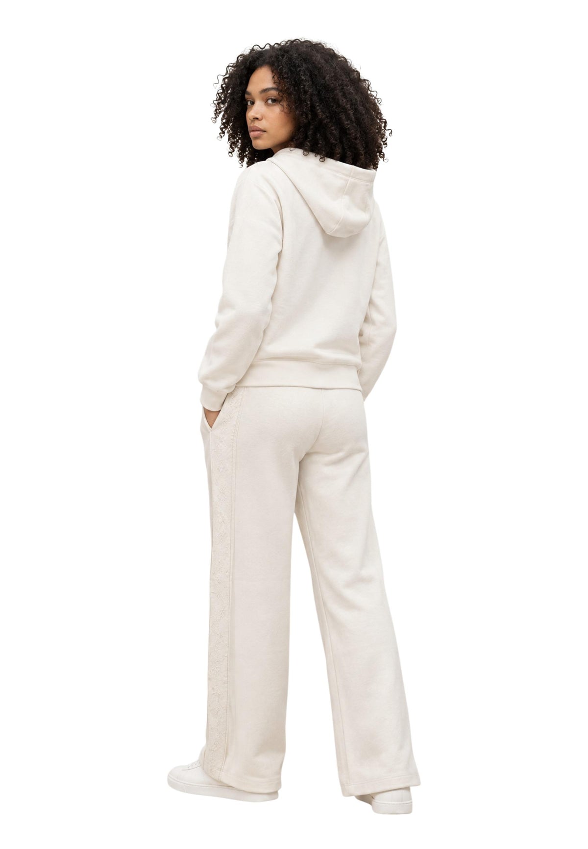 Sweat Guess couleur beige — vue 2
