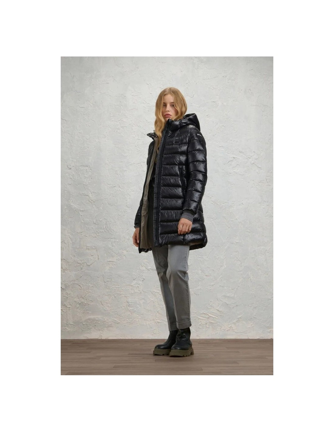 Veste Blauer. couleur noir — vue 3