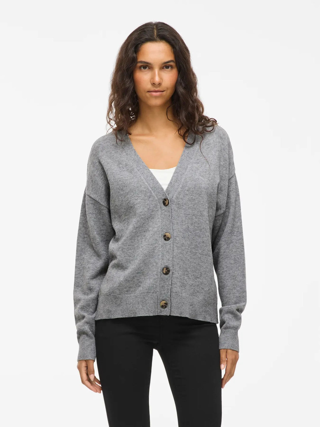 Cardigan Vila Clothes couleur gris