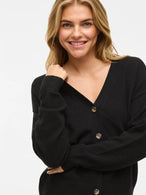 Cardigan Vila Clothes couleur noir — vue 3