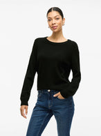Pull Vila Clothes couleur noir